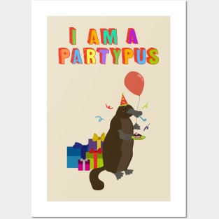 Partypus Posters and Art